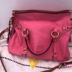 Dooney & Bourke Florentine Satchel Pink Rare
